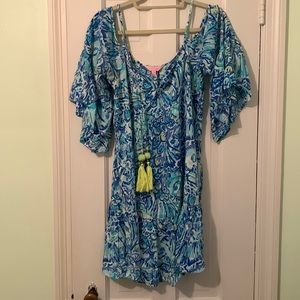 Lilly Pulitzer Alanna off the shoulder dress